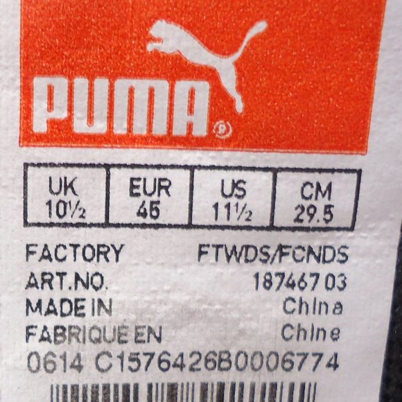 SIZE 11.5. Puma Men’s athletic shoes. main image 7